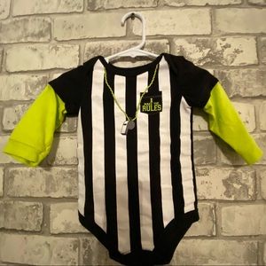 “I Make The RULES” Referee Onesie Size 6-12 Months